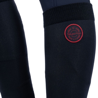 Calcetines HKM Sports Equipment Aruba color azul marino/rojo talla 35/38 - Imagen 2